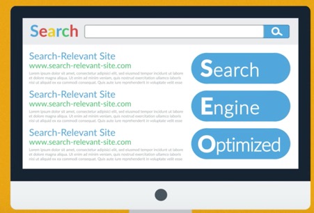 search engine optimised site will rank higher in google